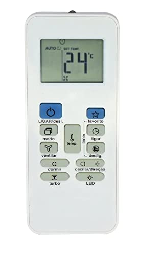 Controle remoto ar condicionado Springer Carrier linha Split Inverter Xpower