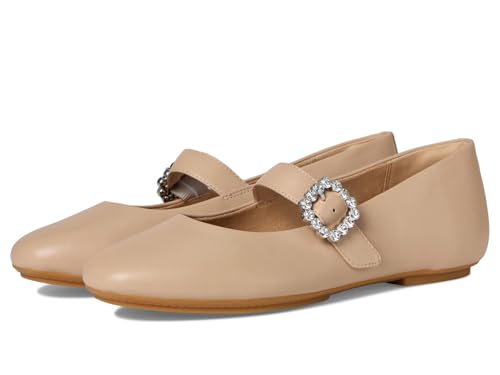 FitFlop Women's Delicato Crystal-Buckle Leather Mary Janes Ballet Flat2