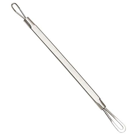 Regine Switzerland Double Ended Blemish Extractor Tool - Blackhead and Whitehead Remover - Handcrafted Japanese Stainless Steel - Dual-Sided Tool for Facial and Body Skincare Cover