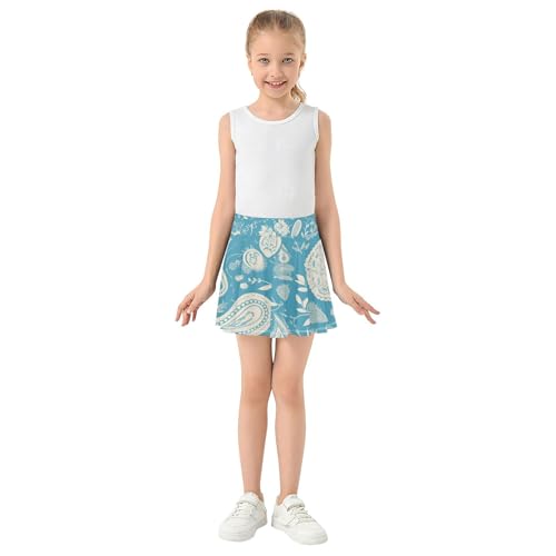 Tennis Skirts Girls with Built in Shorts Flowy Skorts for Little Girl Pleated Skirt for Kids with Pockets3