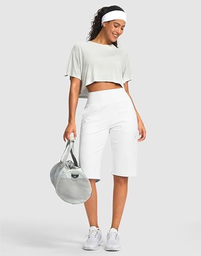 Image of SANTINY 14 inch /12 inch Long Shorts for Women