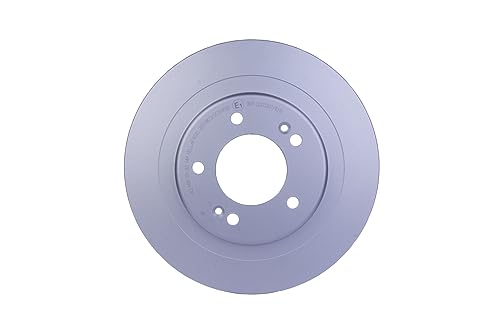 Image of HELLA 8DD 355 118-231 Brake Disc - 55391PRO - Coated - 284mm - 10mm - Solid - for e.g. HYUNDAI