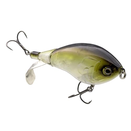 Strike King Clickin' Chickin Fishing Lure, Clearwater Minnow, 4-Inches, 1