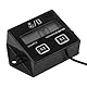 POFET LCD-Digital-Tachometer, Betriebsstundenzähler, Wartungserinnerung, Batterie, austauschbar für Roller, Dirt Bike, Traktor, Generator, Luftkompressor