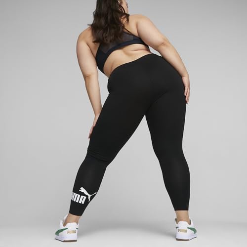 Mallas Puma Essential para mujer mallas deportivas de algodon negro 7