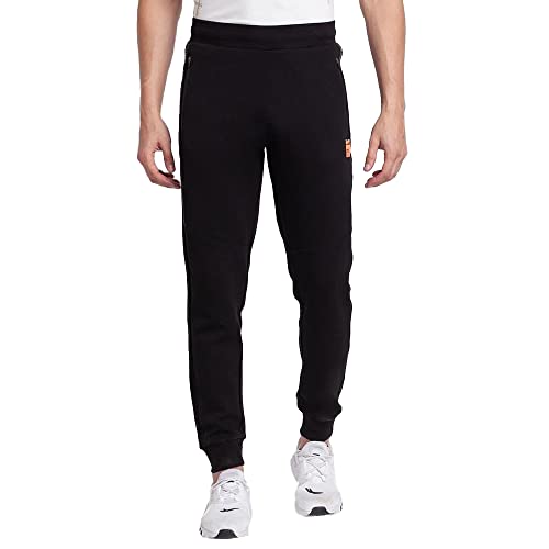 Image of Spykar Men's Knit Slim Fit Track Pants