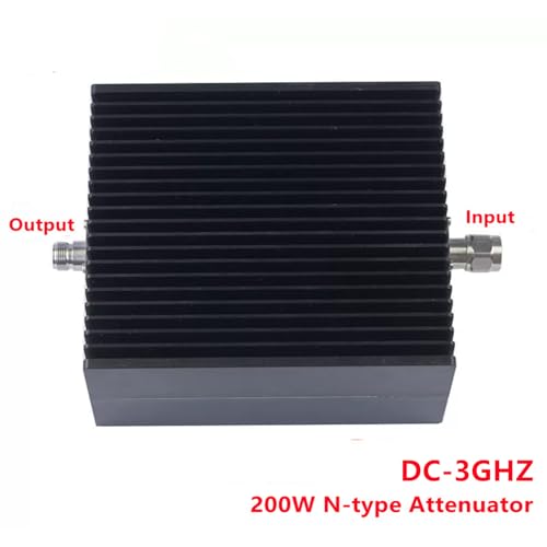 GXMRHWY 200W 3G N Male to N Female Microwave High Power RF Fixed Attenuator (2dB)