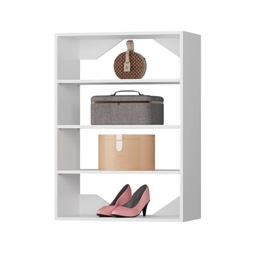 MODCART Short Tower Closet Unit, Modular Closet System, Wood Closet