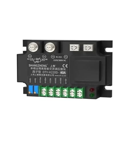 Thyristor monophasé triphasé relais semi-conducteurs DTY 220V 380V