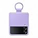 SAMSUNG Official Silicone Ring Case - for Samsung Galaxy Z Flip 4 - (Purple), EF-PF721TVEGWW