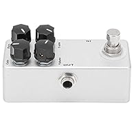 VERSATILE SOUND CONTROL: This mini overdrive pedal features 4 function knobs that allow you to easily adjust and create your own unique music timbre. for musicians who want to experiment with different sound effects and enjoy a colorful musical exper...
