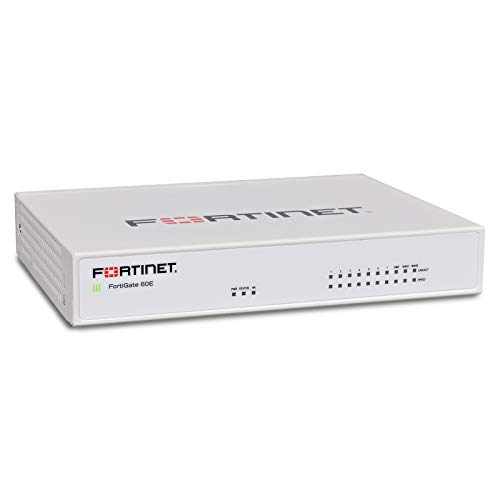 Fortinet FortiGate 60E – Cortafuegos con paquete de protección de Threat (UTM/UTP), 1 año