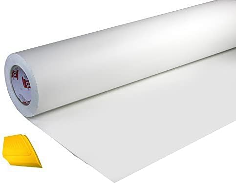 ORACAL. High Gloss Self-Adhesive Clear Lamination Vinyl Roll for Die-Cutter and Plotter Machines Including Yellow Detailer Squeegee (12" x 6ft)