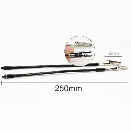 Bothyi Solda ajudando mãos braçadeira terceira mãos braço de solda jacaré braçadeira 25cm pcb clipe