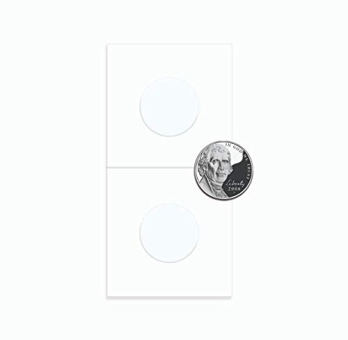 Hobbymaster Allure Leather Coin and Currency Collecting Bundle - Album with Plastic Pages for 300 Coins Plus 20 Paper Bills - Includes 200 Coin Flips (Navy Blue)