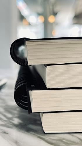 Fark Tanıtım Spiralli Defter, Siyah Kapaklı, A5 Boyutunda (15x21 cm), 100 Yaprak (Noktalı) - Görsel 6