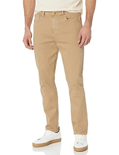 LRG Men's Lifted Research Group Slim Straight Twill Pant Jeans