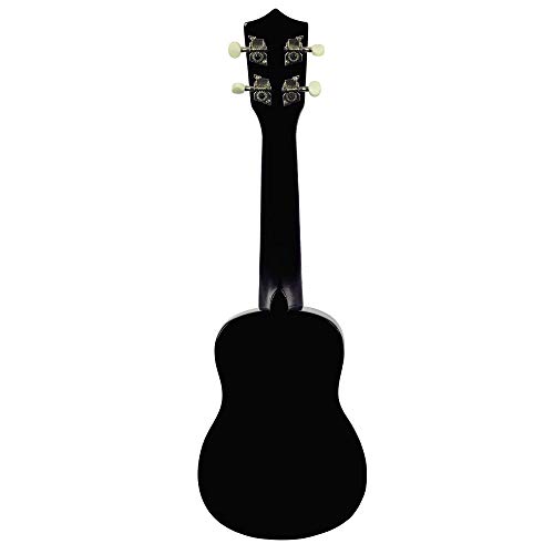 3rd Avenue sopraan ukulele voor beginners 21 inch - zwart - GRATIS ukelele-tas - Image 5