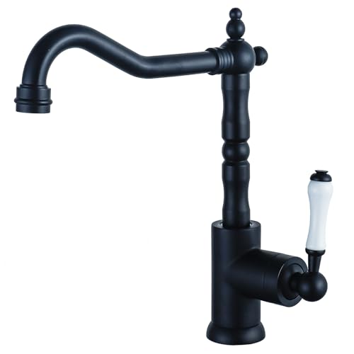 Mitigeur de lavabo élégant au fini moderne et bec rotatif - 2