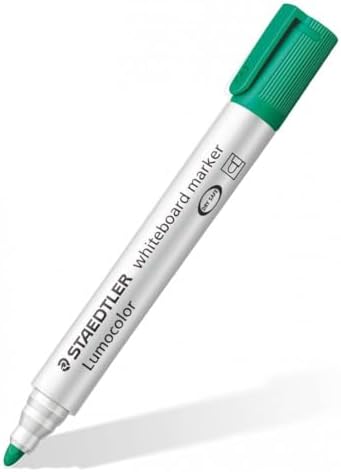 Staedtler Lumocolor Whiteboard Marker Pens 351 - Dry Erase Correction Pen - Bullet Tip - Pack of 4 x Blue