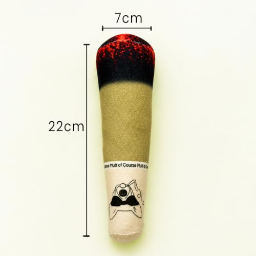 Image of Mutt of Course Joint Squeaky Dog Toy Interactive Chew Plaything for Large Breeds | Medium Pets | Boredom Toy
