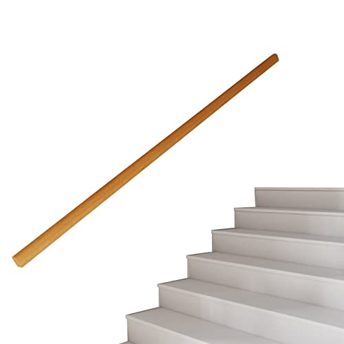 Rambarde murale de support en pin pour embellir l'escalier de la maison