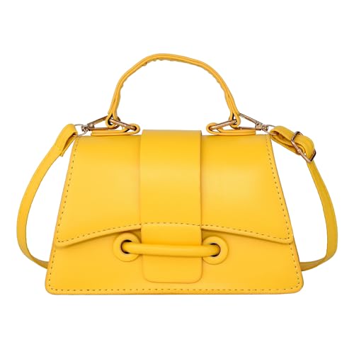 Image of Ayliss Micro Mini Crossbody Handbag Women's Purse Clutch Cute Mini Trendy Bag Top Handle PU Leather Shoulder Bag