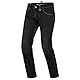 SHIMA DEVON Motorradjeans - Belüftete Elastische Slim Fit Biker Motorradhose mit FiberQL-Verstärkungen, CE Knie- und Hüftprotektoren (Herren, Schwarz, 32)