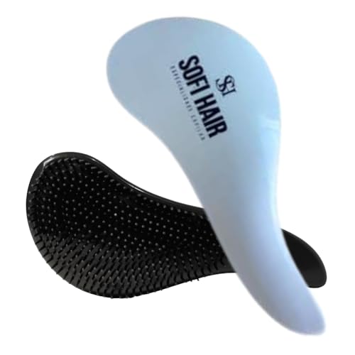 Escova Mágica de Cabelo Sofi Hair - Circulação Sanguínea do Couro Cabeludo e Ação Anti-frizz - Escove seus Cabelos sem Quebrar e Danificar os Fios