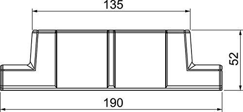 Adaptateur de pièce en T Rapid 45-2 avec 2 compartiments - 3