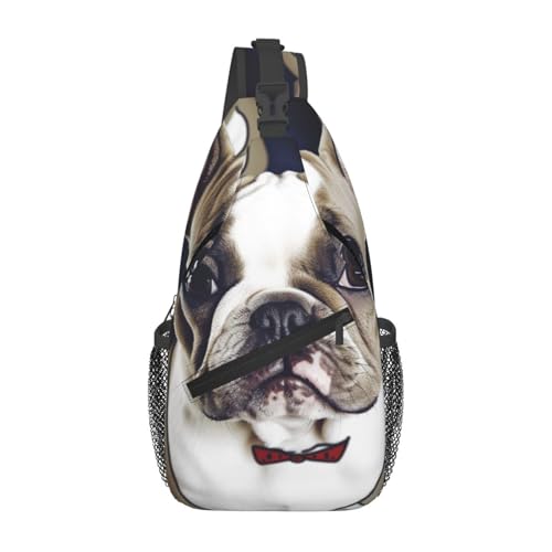 Bolso cruzado deportivo negro para hombre y mujer