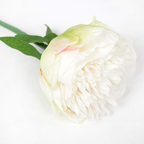 U'Artlines UU00808 2 Bouquet 10 Heads Artificial Peony Silk Flower Leaf Home Office Wedding Party Festival Bar Decor thumb #3