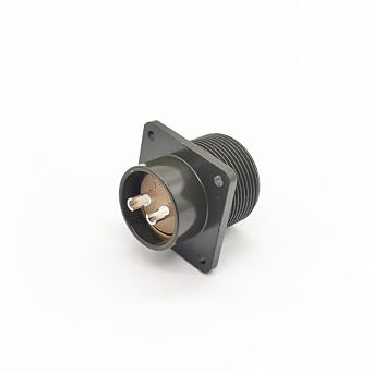 MS3102A18-3P Industrial Circular Connector, MIL-DTL-5015 Series Threaded Connector 2 Pin Contacts Solder Male Connectors, 18 Shell Size for Industrial