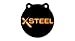 XSTEEL 8" AR500 GONG 3/8"
