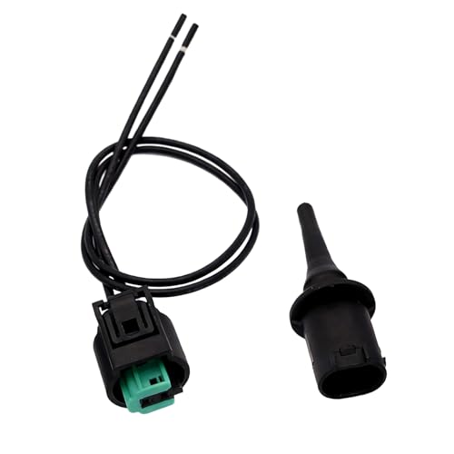 KoiLuvGo 2PCS Outside Ambient Air Temperature Sensor & Connector Pigtail
