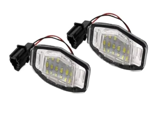 Luz placa matrícula LED Civic 2001-2005 soluciona luz fundida