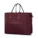 Samsonite Mobile Solution 2 Duffle Bag - Travel & Work Carry-On with Padded Laptop Sleeve, Front Organizer Pocket, Removable Crossbody Strap, StackIt™ Strap, Business & Leisure Travel Bag - Merlot