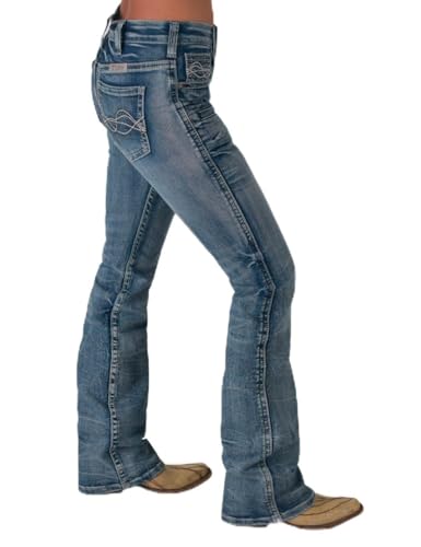 Cowgirl Tuff Women's DFMI Silver Jeans & Cooling Towel Bundle
