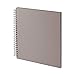 Produktbild Rössler Papier 1329452497 - S.O.H.O. Wire-O-Fotoalbum 290 x 290 mm, 60 schwarze Seiten, Taupe, 1 Stück