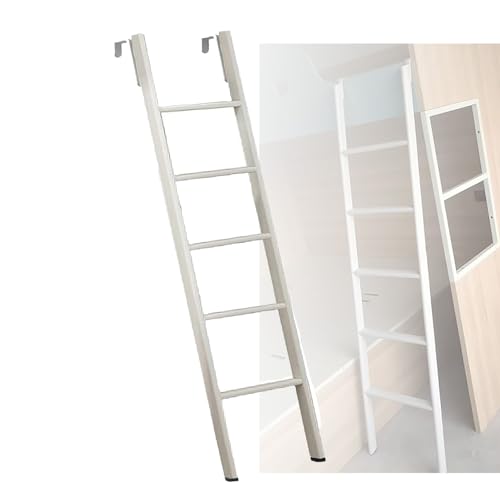 Escalera para litera para espacios estrechos con anclaje de 2 ganchos estables 2