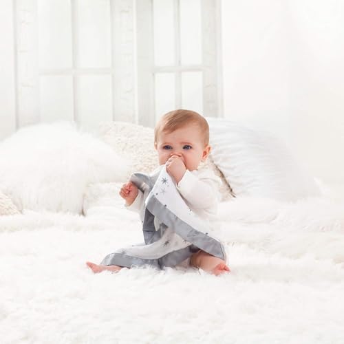 Image of aden + anais Essentials Issie Security Blankets, Super Soft 100% Cotton Muslin, 2 Pack, Safari Babes