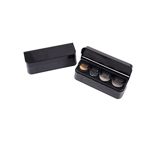 Soporte para Monedas para Carro 2 Piezas Negro miniatura 2
