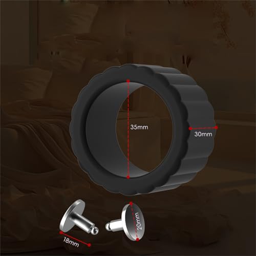 Image of Sm Electric Shock Masturbation Penis Ring Electric Shock Training Punishment Props Silicone Cock Ring Male Training Bondage Sex Toys