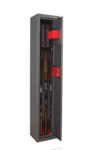 ARREGUI Braco Armero de Acero para 3 Escopetas | Caja Fuerte