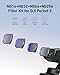 TELESIN ND16/32/64/256 Filter Compatible with DJI Osmo Pocket 3, with Magnetic Installation, Neutral Density Polarizing HD Ultra Thin Lens Filter for Pocket 3, Precise Exposure Balance