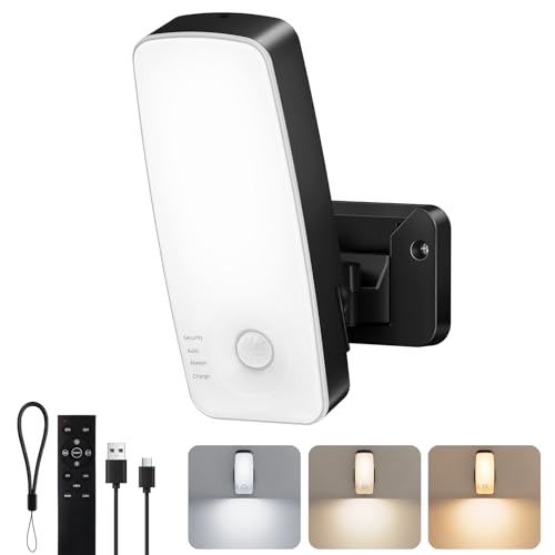 Applique murale exterieur detecteur de mouvement LED rechargeable 10000mAh IP65 3CCT pour porche