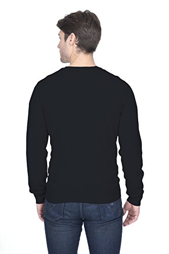 State Fusio Basic V-Neck Sweater Merino Wool Long Sleeve Pullover for Men - Made with 100% Merino Wool3
