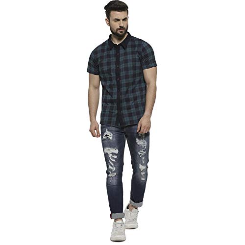 Image of CAHOOT Checkered Men's Full Sleeve Casual Shirt