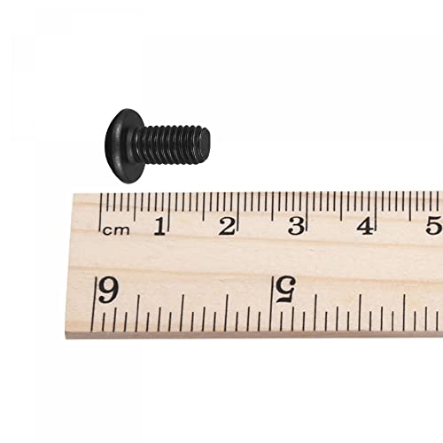 Uxcell A21120200UX0239 M5X8Mm Hex Socket Button Head Cap Bolts Screws Alloy Steel 50Pcs thumb #4