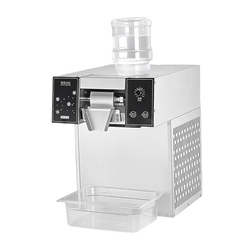 Trituradora de hielo eléctrica automática, máquina rápida de conos de nieve para el hogar, camiones de comida, restaurantes y tiendas de té con leche